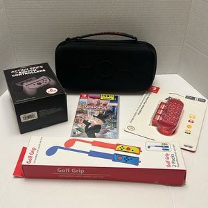 LOOK! Nintendo Switch Bundle $90 Value!Bundle Lot! Must See! Kids will love it!